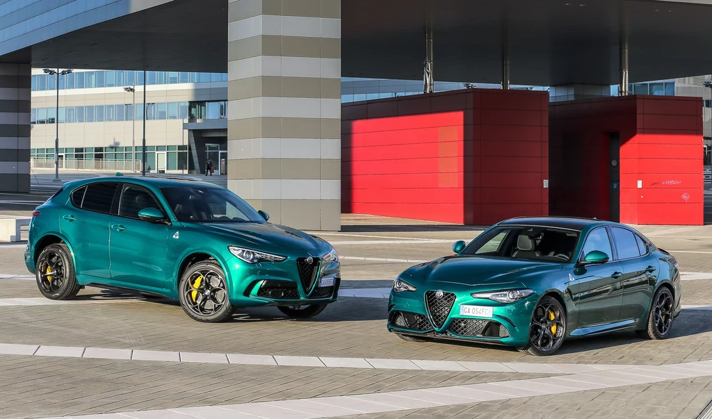 Alfa Romeo Stelvio i Giulia Quadrifoglio MY20