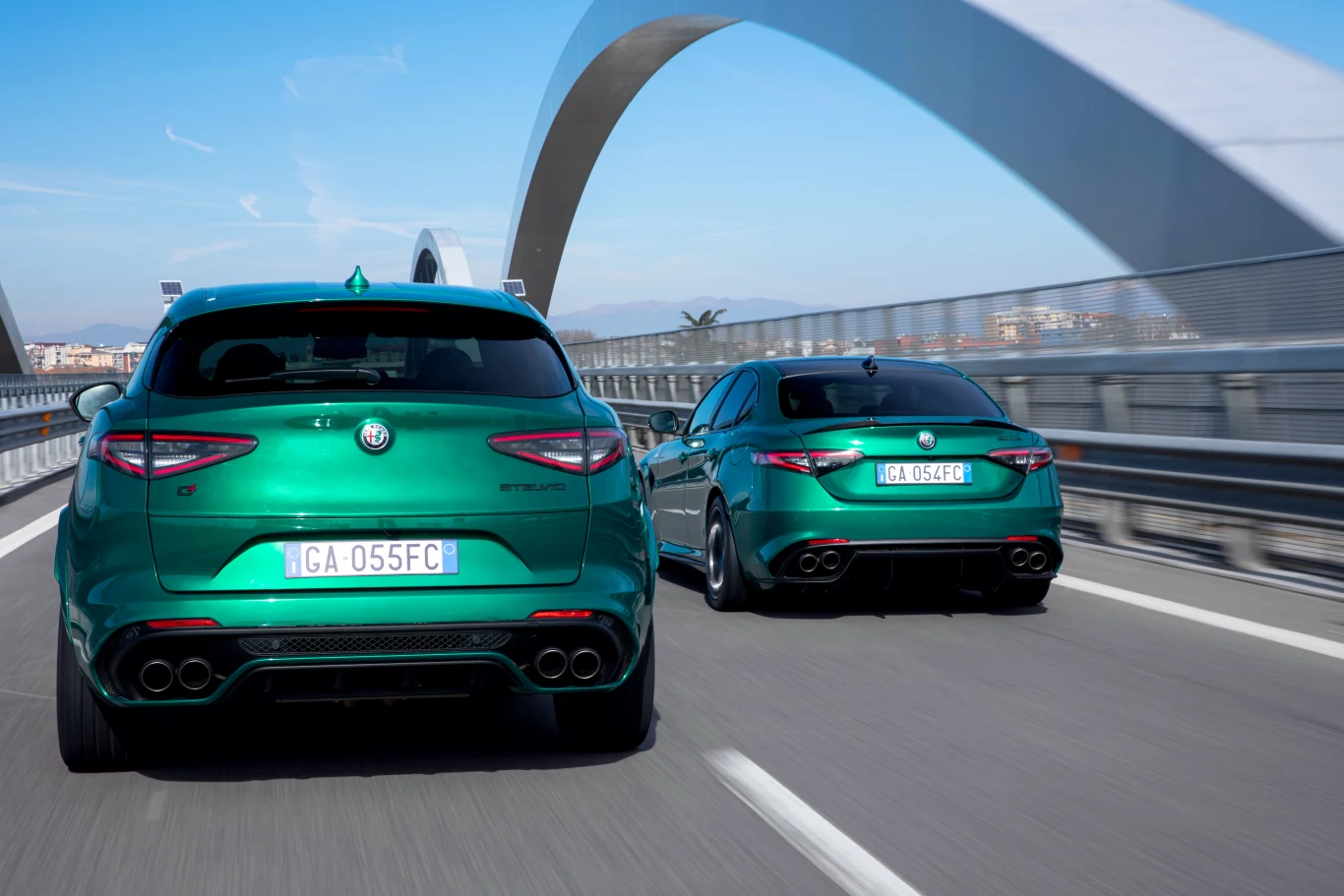 Alfa Romeo Stelvio i Giulia Quadrifoglio MY20