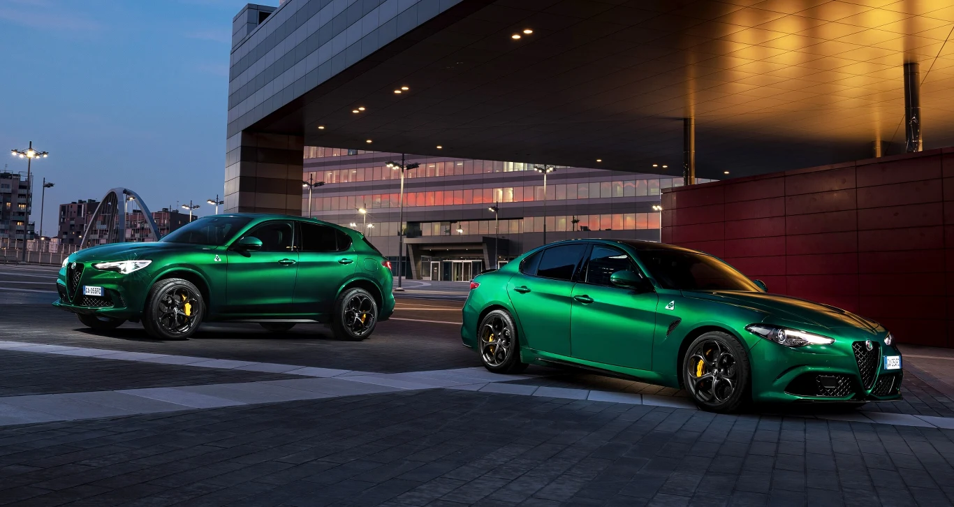 Alfa Romeo Stelvio i Giulia Quadrifoglio MY20