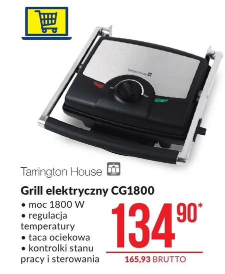 Grill elektryczny CG1800 Tarrington House