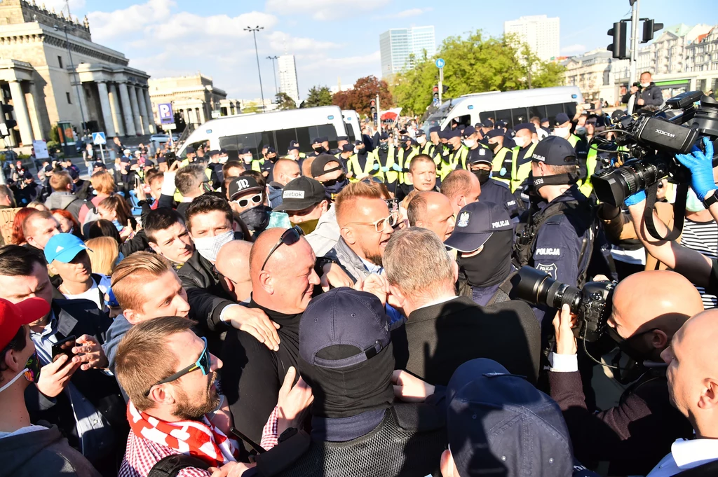Protest przedsiębiorców w Warszawie. Protest przedsiębiorców w Warszawie.