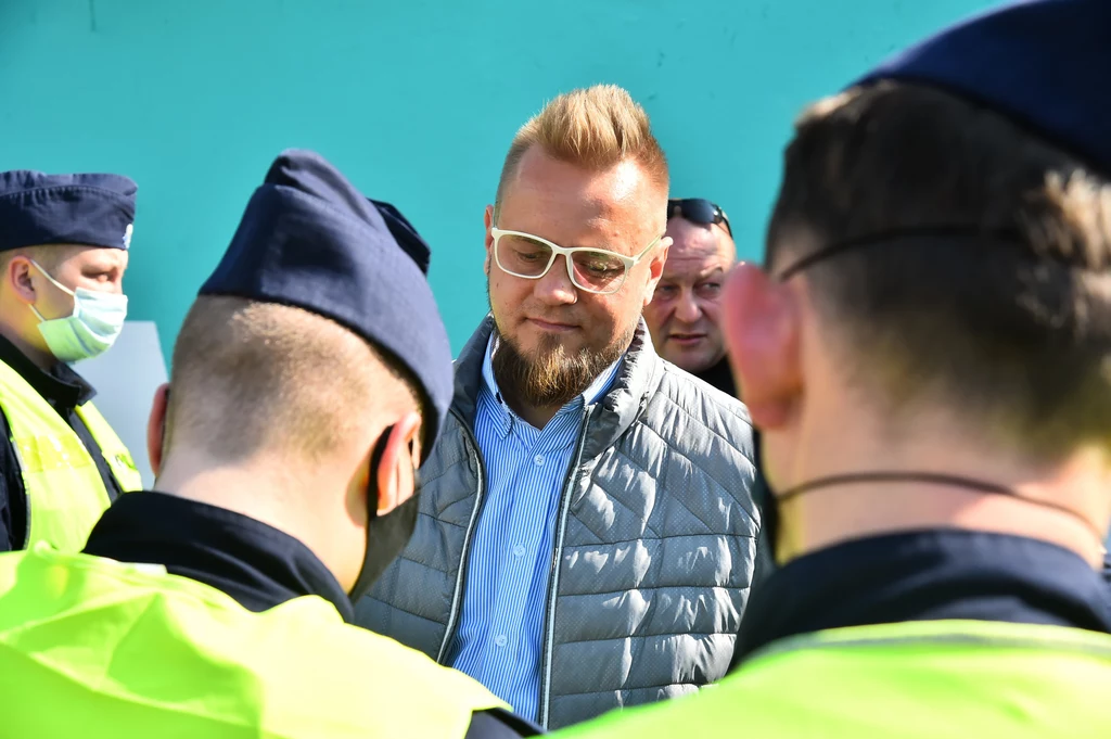 Wśród uczestników protestu jest także kandydat na prezydenta Paweł Tanajno. Wśród uczestników protestu jest także kandydat na prezydenta Paweł Tanajno.