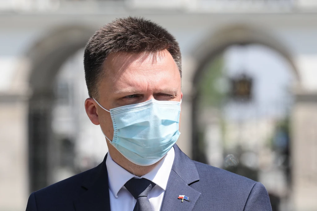 Kandydat na prezydenta RP Szymon Hołownia Kandydat na prezydenta RP Szymon Hołownia