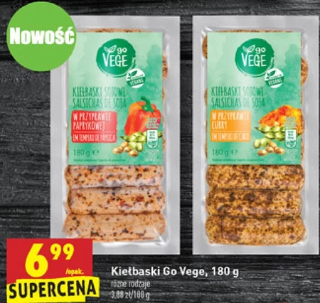 Kiełbaski Go Vege