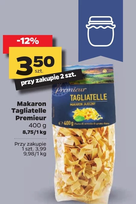Makaron Tagliatelle