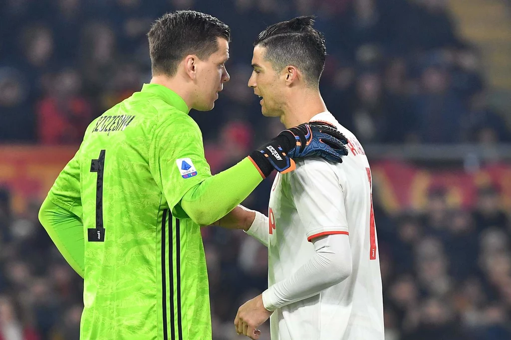 Wojciech Szczęsny i Cristiano Ronaldo Wojciech Szczęsny i Cristiano Ronaldo