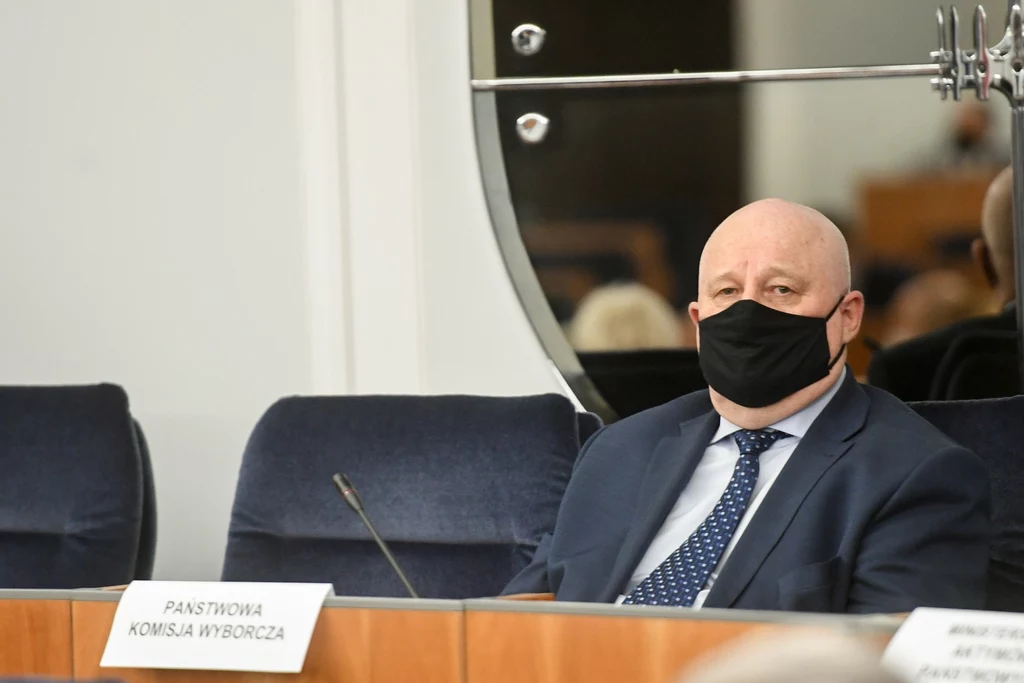 Sędzia Sylwester Marciniak, przewodniczący PKW Sędzia Sylwester Marciniak, przewodniczący PKW