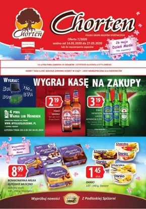 Chorten - wygraj kasę na zakupy