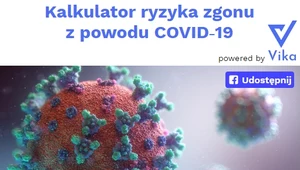 Powstał kalkulator ryzyka zgonu z powodu COVID‑19