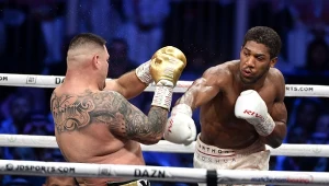 Anthony Joshua w pojedynku z Andy Ruizem jr