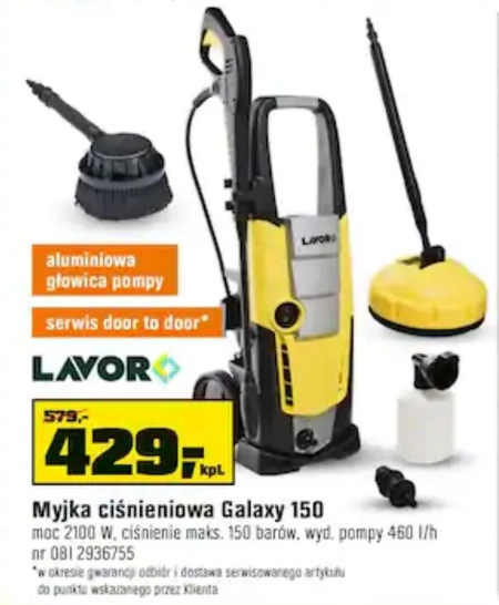 Myjka ciśnieniowa Lavor