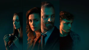 Główne role w serialu "W głębi lasu" grają Agnieszka Grochowska i Grzegorz Damięcki