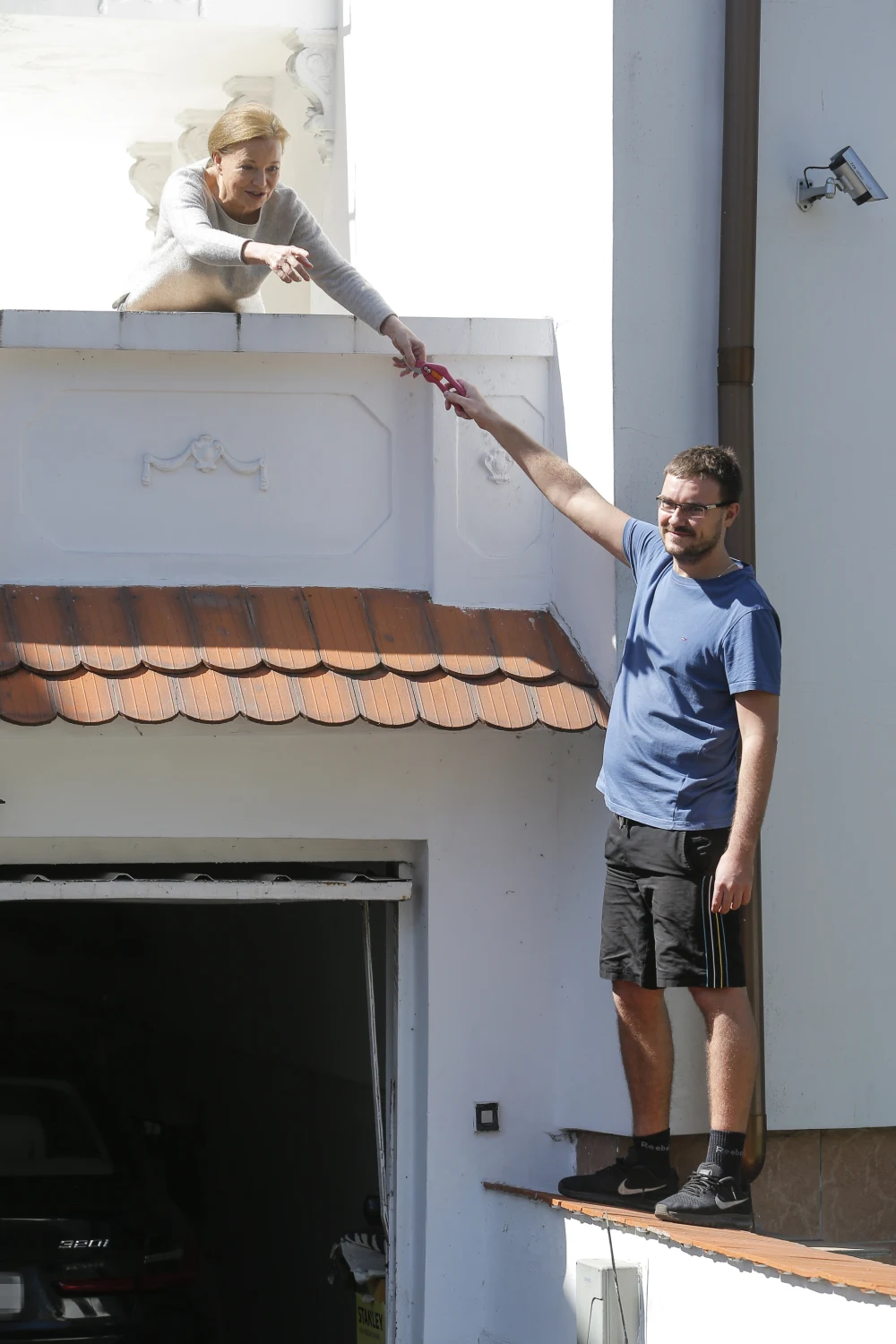 Laura Łącz z synem Laura Łącz z synem