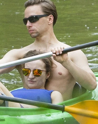 Krzysztof Bosak z żoną. Fot. Super Express