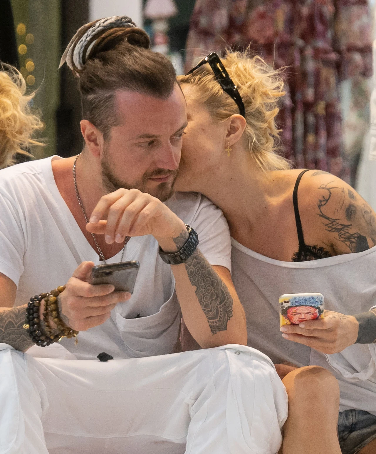 Blanka Lipińska i Baron na zakupach Blanka Lipińska i Baron na zakupach