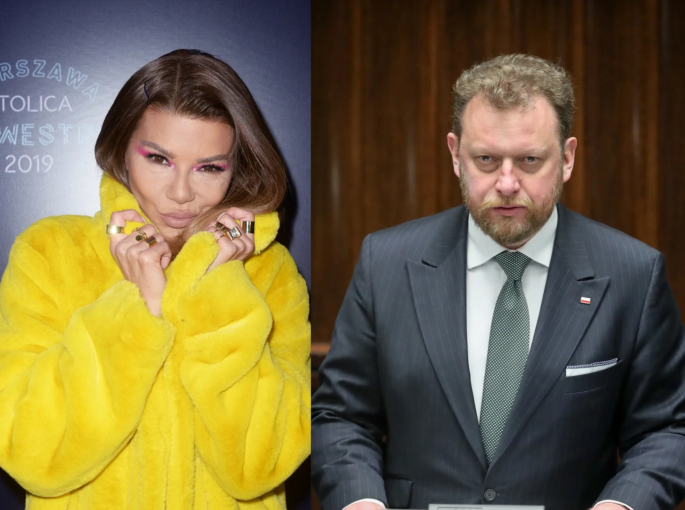 Edyta Górniak i Łukasz Szumowski Edyta Górniak i Łukasz Szumowski