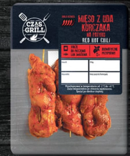Mięso z kurczaka Czas na grill