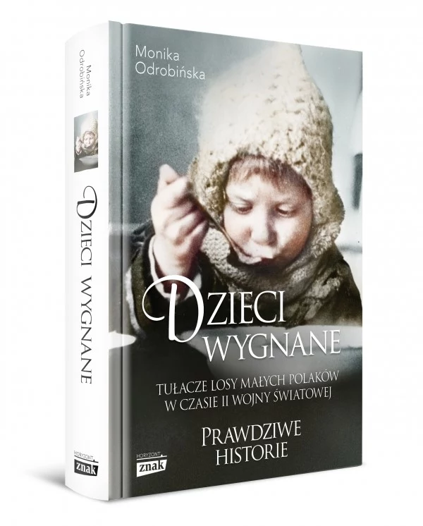 Okładka książki "Dzieci wygnane" Moniki Odrobińskiej