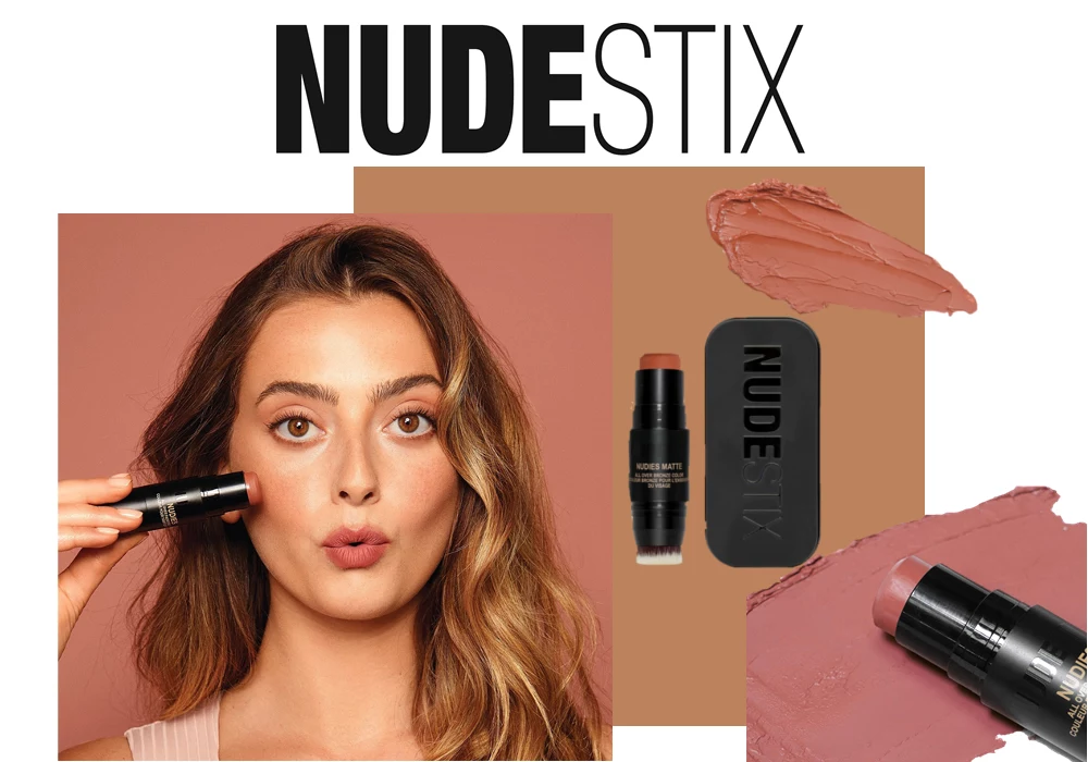 Muśnij się słońcem z bronzerem Nudestix Nudies Bronze 