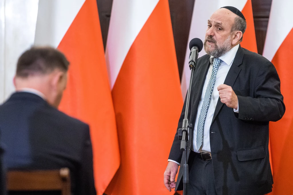 Naczelny rabin Polski Michael Schudrich Naczelny rabin Polski Michael Schudrich