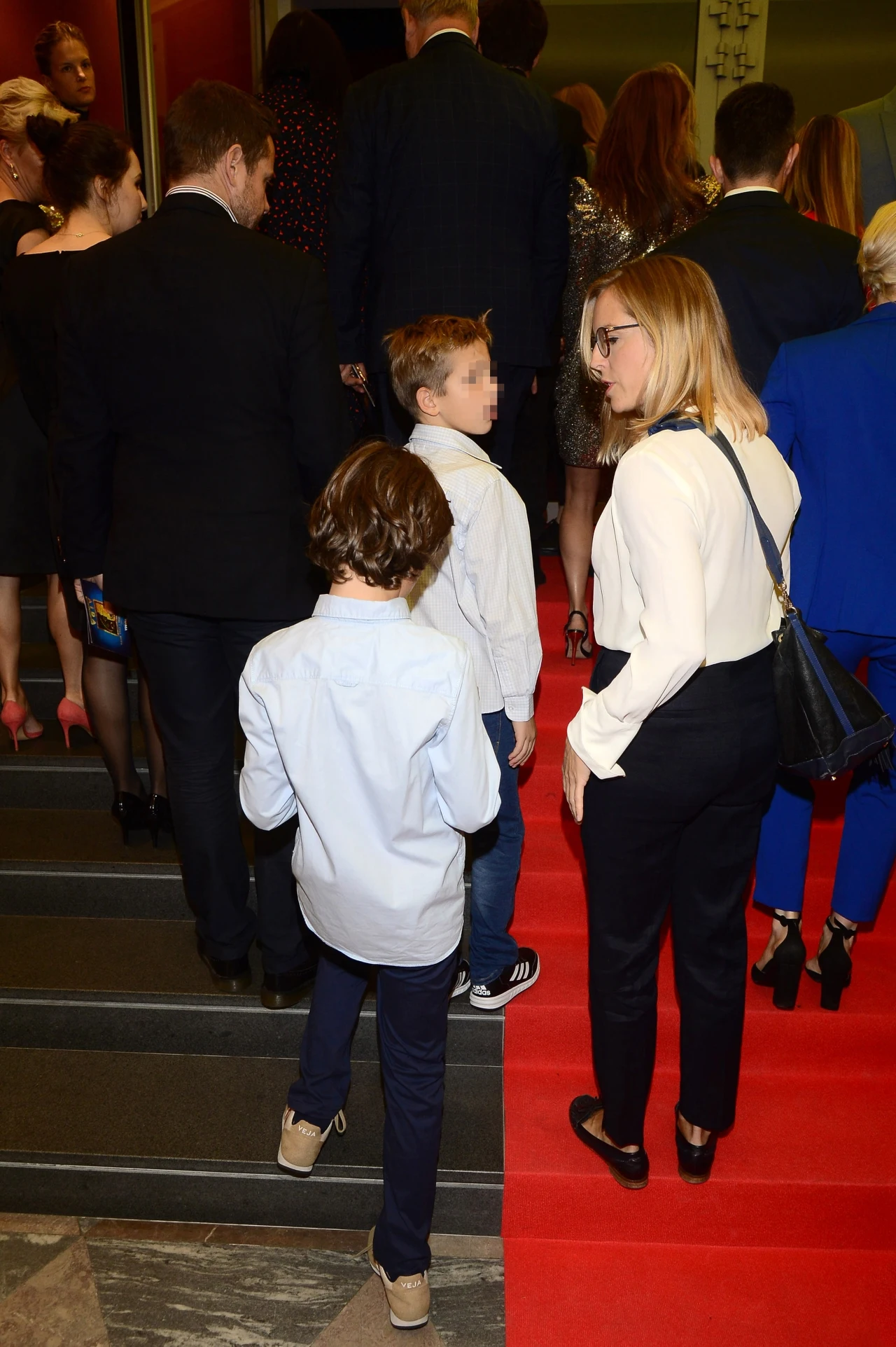 Małgorzata Trzaskowska z dziećmi Małgorzata Trzaskowska z dziećmi