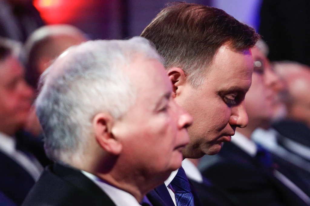 Prezes PiS Jarosław Kaczyński i prezydent Andrzej Duda Prezes PiS Jarosław Kaczyński i prezydent Andrzej Duda