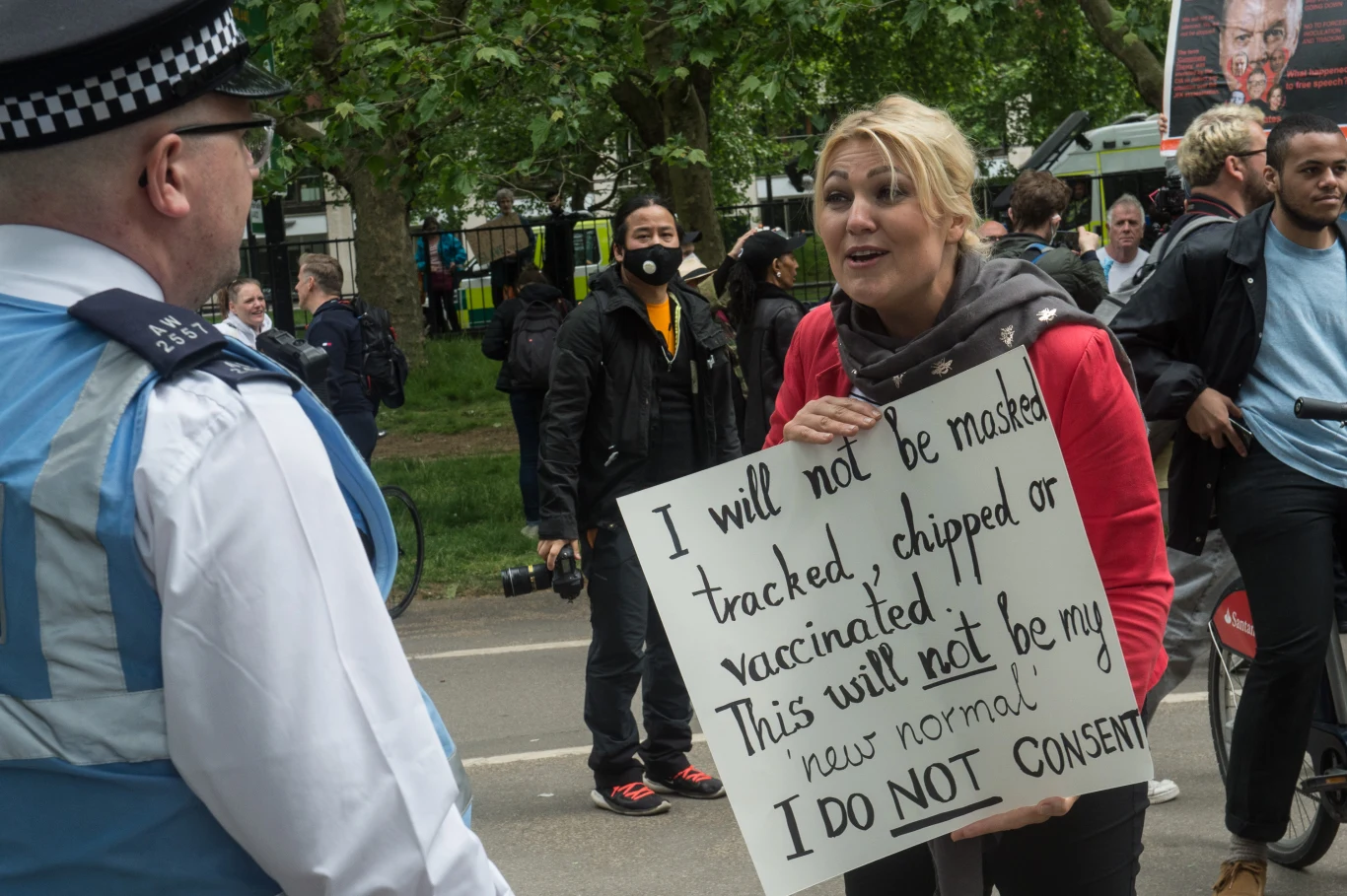 Protest w Wielkiej Brytanii