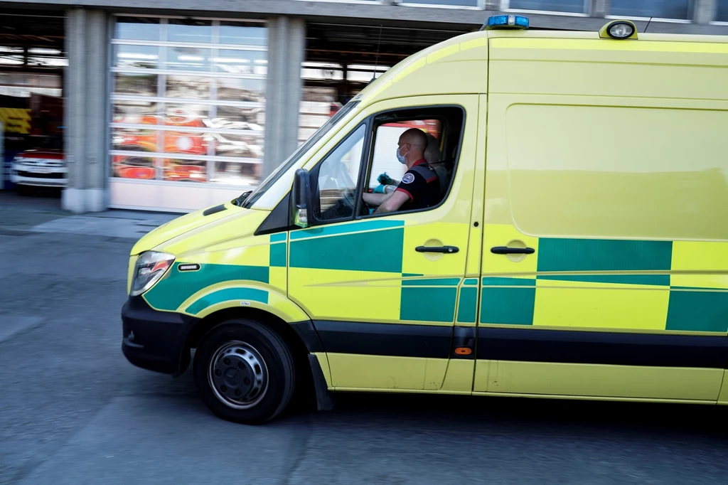 Belgijskie służby w ambulansie, zdjęcie ilustracyjne Belgijskie służby w ambulansie, zdjęcie ilustracyjne