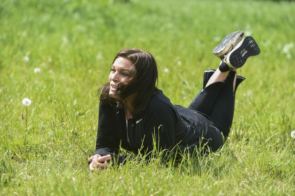 Ilona Felicjańska z Paulem Montaną