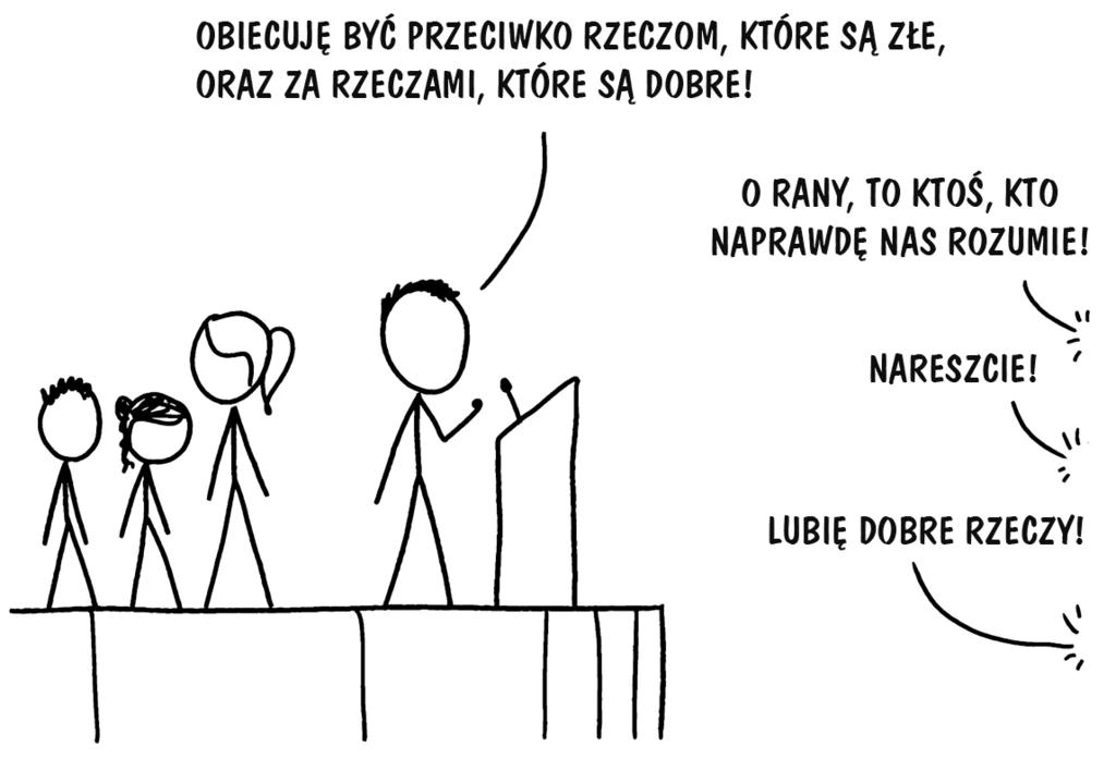 Absurd? Autor podpowiada w jaki sposób najprościej jest wybrać wybory. Za jego rozumowaniem stoi nauka!