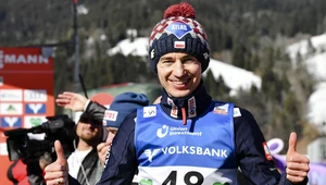 Kamil Stoch rozbawił fanów