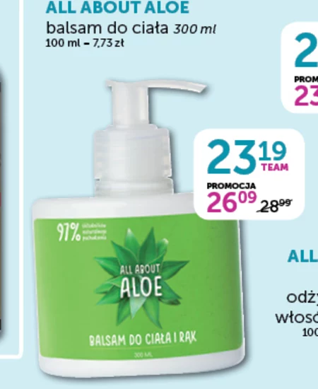 Balsam do ciała All About Aloe