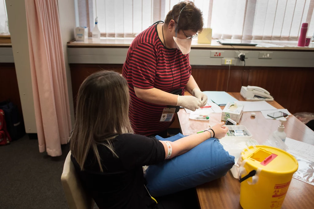 Kliniczne testy szczepionki w RPA Kliniczne testy szczepionki w RPA