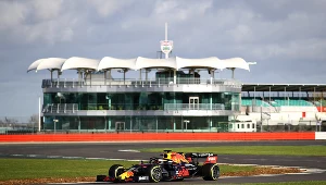 Max Verstappen na torze Silverstone