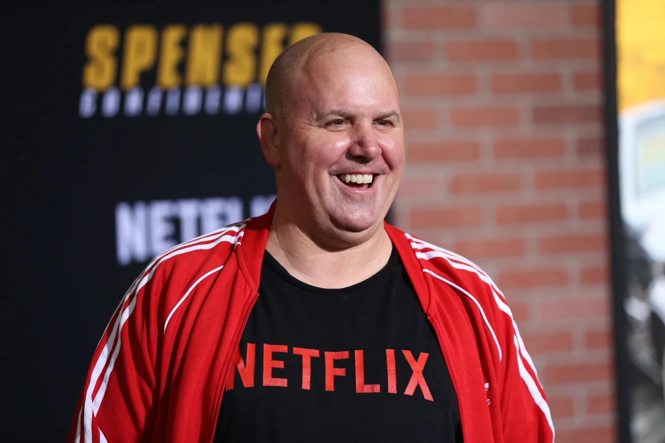 Netflix mógł nazywać się "CinemaDirect" albo... "Kibble". Na zdjęciu: aktor James Dumont na premierze serialu "Spenser Confidential"