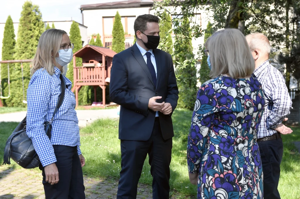 Rafał Trzaskowski i jego żona Małgorzata Trzaskowska Rafał Trzaskowski i jego żona Małgorzata Trzaskowska