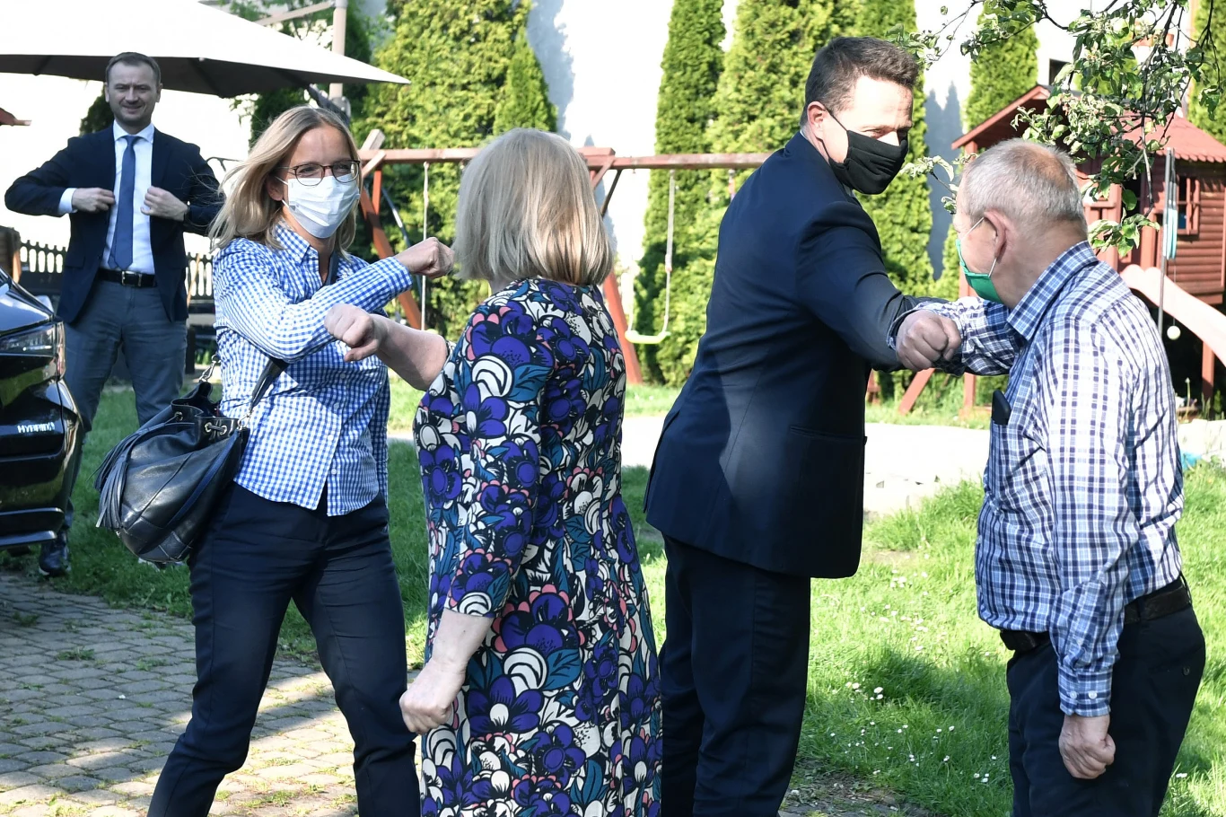 Rafał Trzaskowski i jego żona Małgorzata Trzaskowska Rafał Trzaskowski i jego żona Małgorzata Trzaskowska