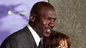 Michael Jordan i jego była żona Juanita Vanoy