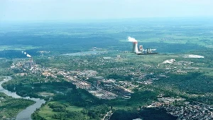 ​Spółka Elektrownia Ostrołęka dokonała odpisów na ponad 1 mld zł. Nz. wizualizacja Ostrołęki C