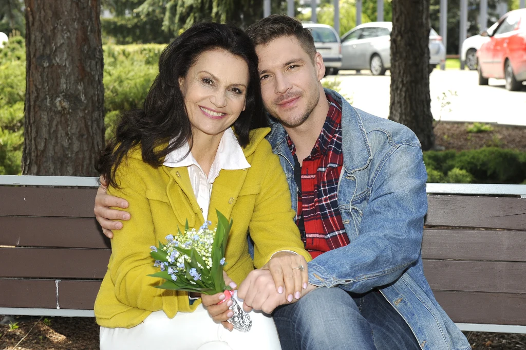 Małgorzata Pieczyńska i Mikołaj Roznerski Małgorzata Pieczyńska i Mikołaj Roznerski