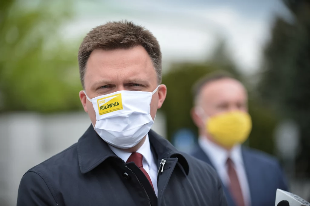 Kandydat na prezydenta Szymon Hołownia Kandydat na prezydenta Szymon Hołownia