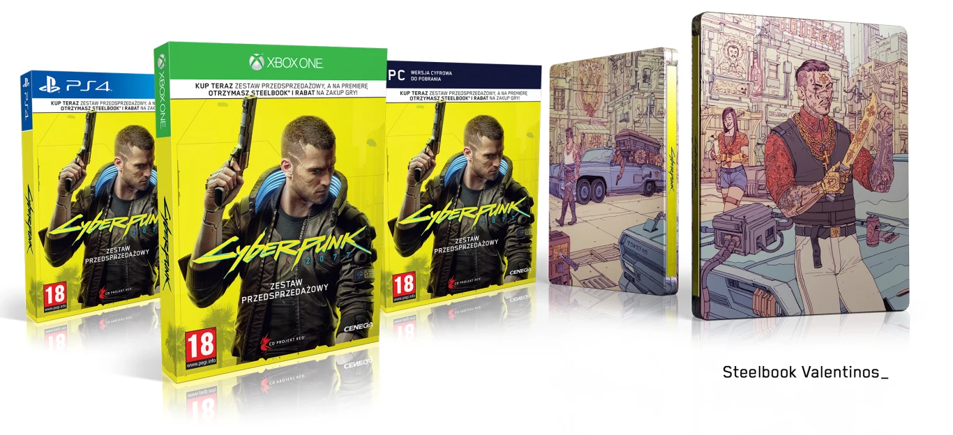 Cyberpunk 2077 - oferta przedsprzedażowa