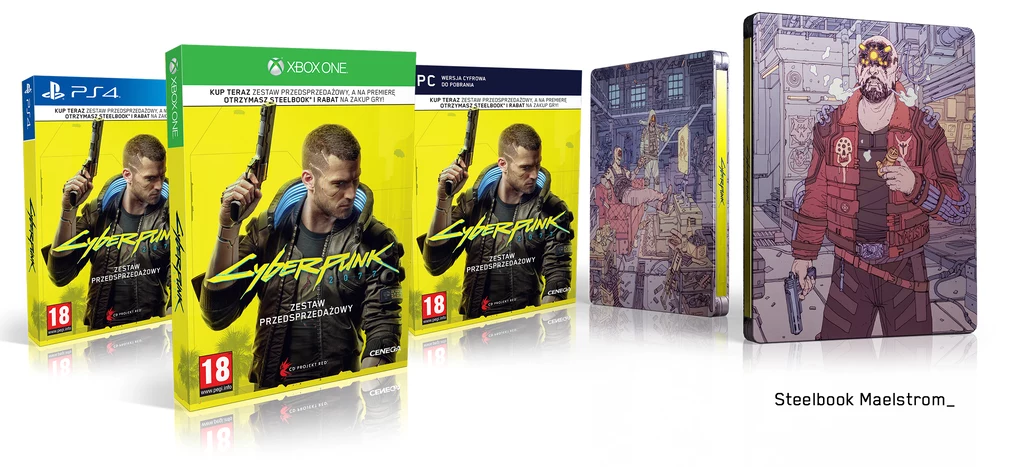 Cyberpunk 2077 - oferta przedsprzedażowa Cyberpunk 2077 - oferta przedsprzedażowa