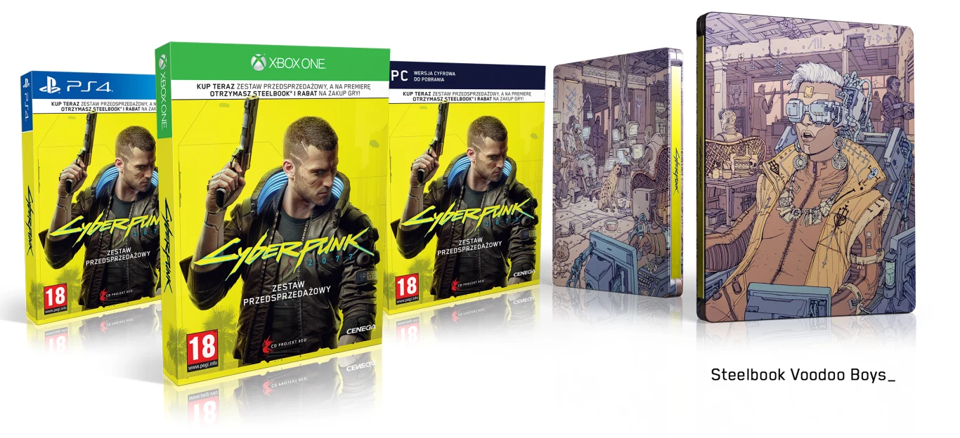 Cyberpunk 2077 - oferta przedsprzedażowa