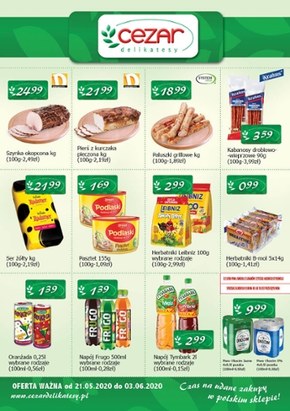 Promocje w Delikatesach Cezar!