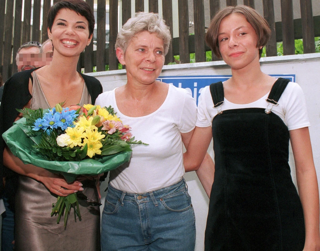 Edyta Górniak z mamą i siostrą Edyta Górniak z mamą i siostrą