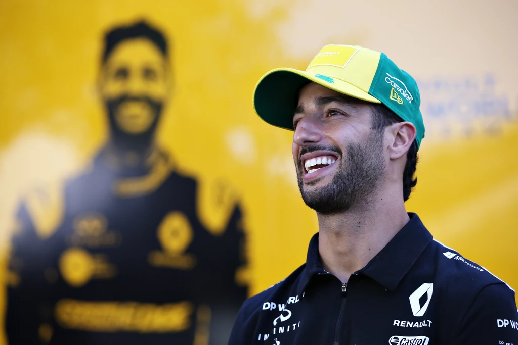 Daniel Ricciardo ma powody do radości