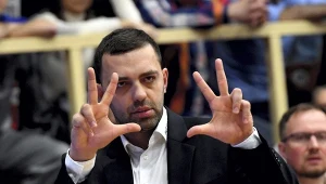 Trener Trefla Sopot Marcin Stefański