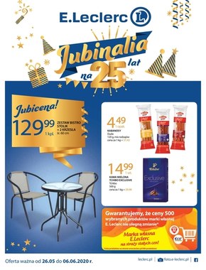 Świętuj Jubileusz z E.Leclerc