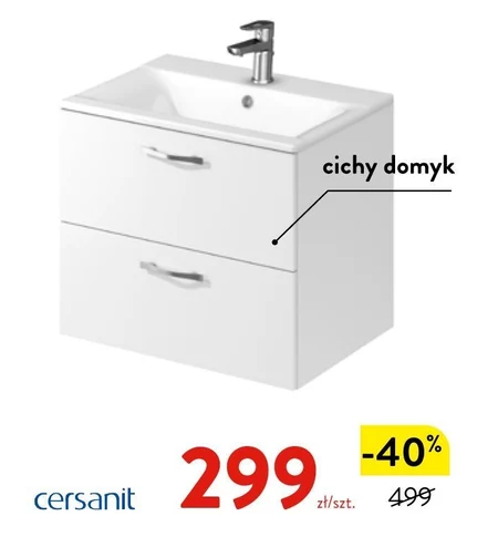 Szafka z umywalką Cersanit